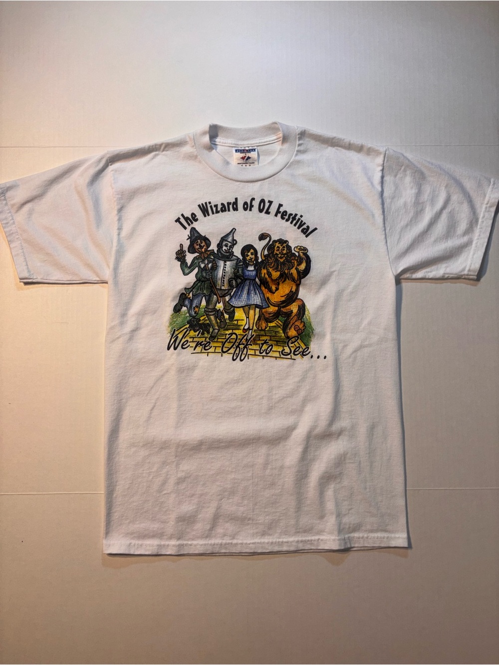 Vtg Wizard Of Oz Festival Indiana Dunes Beach 90’s Movie Promo T-shirt Medium